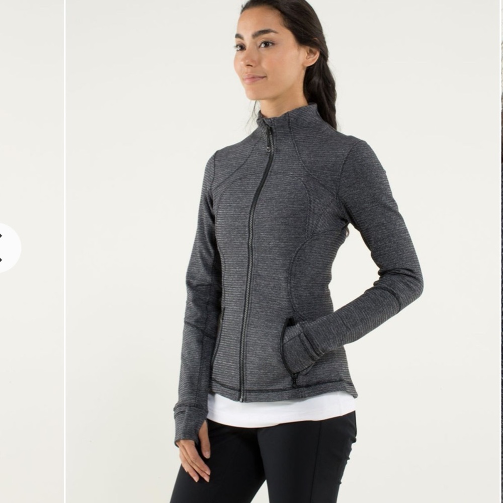 0422 Lululemon Forme Jacket Textured size 8